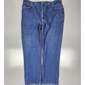 Ely Cattleman Jeans 44x32. Straight Leg Made In USA  Western Rodeo Texas Country